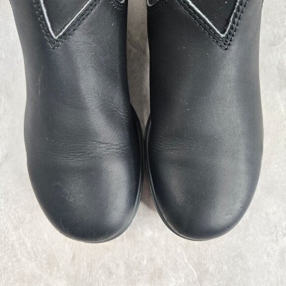Blundstone 510 Original Chelsea Boots Sz 5 Black Leather Gorpcore Grunge Booties - Picture 9 of 12